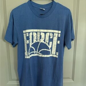Nike Blue and White Short Sleeve Tee